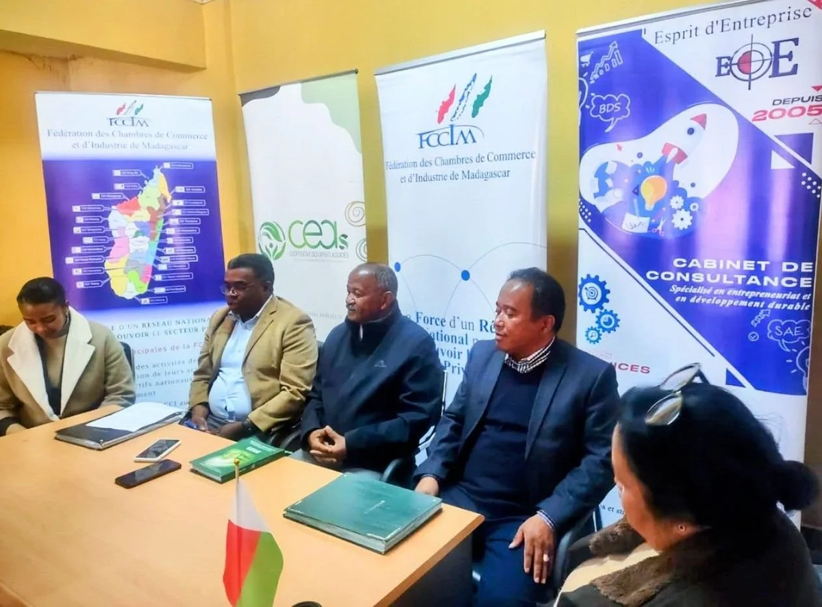 Réunion de partenariat institutionnel avec la Fédération des Chambres de Commerce et d’Industrie de Madagascar