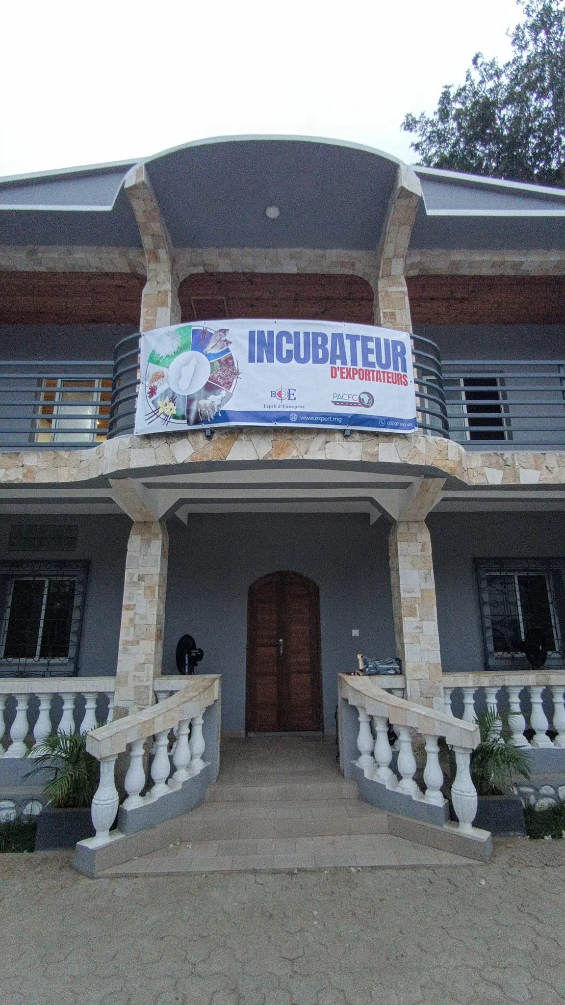 Façade de l’incubateur d’exportateurs accompagné par EdE